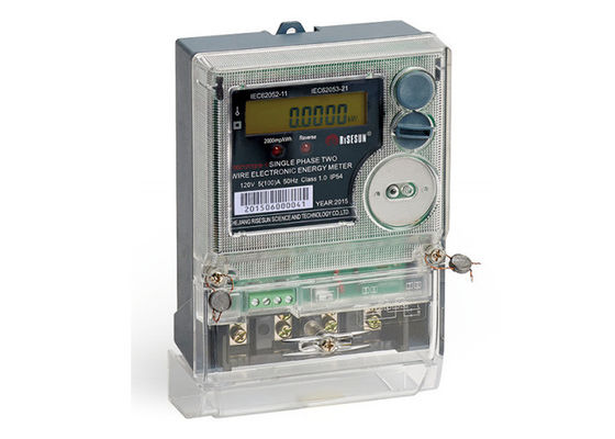 IEC 62053 23 5 20 Rate Electricity Meter multi 1 metro eléctrico de la fase 2kw