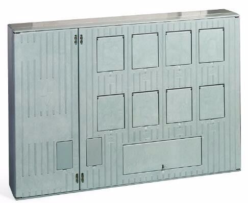 150 amperios exterior caja del metro de la fibra de vidrio de 200 amperios gabinete del metro eléctrico de 3 fases